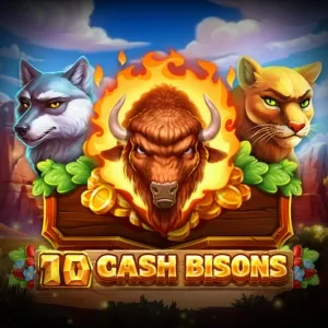 Caça-níqueis 10-Cash-Bisons