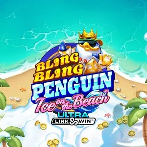 Caça-níqueis Bling-Bling-Penguin-Ice-On-The-Beach