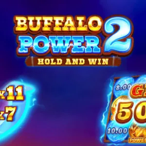 Máquina tragamonedas Buffalo-Power-2-Hold-Win