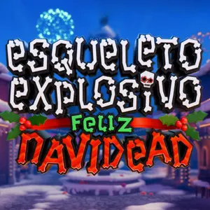 Caça-níqueis Esqueleto-Explosivo-Feliz-Navidead
