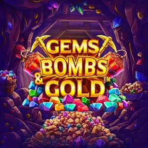 Caça-níqueis Gems-Bombs-And-Gold