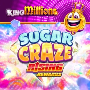 Caça-níqueis Sugar-Craze-Rising-Rewards-King-Millions